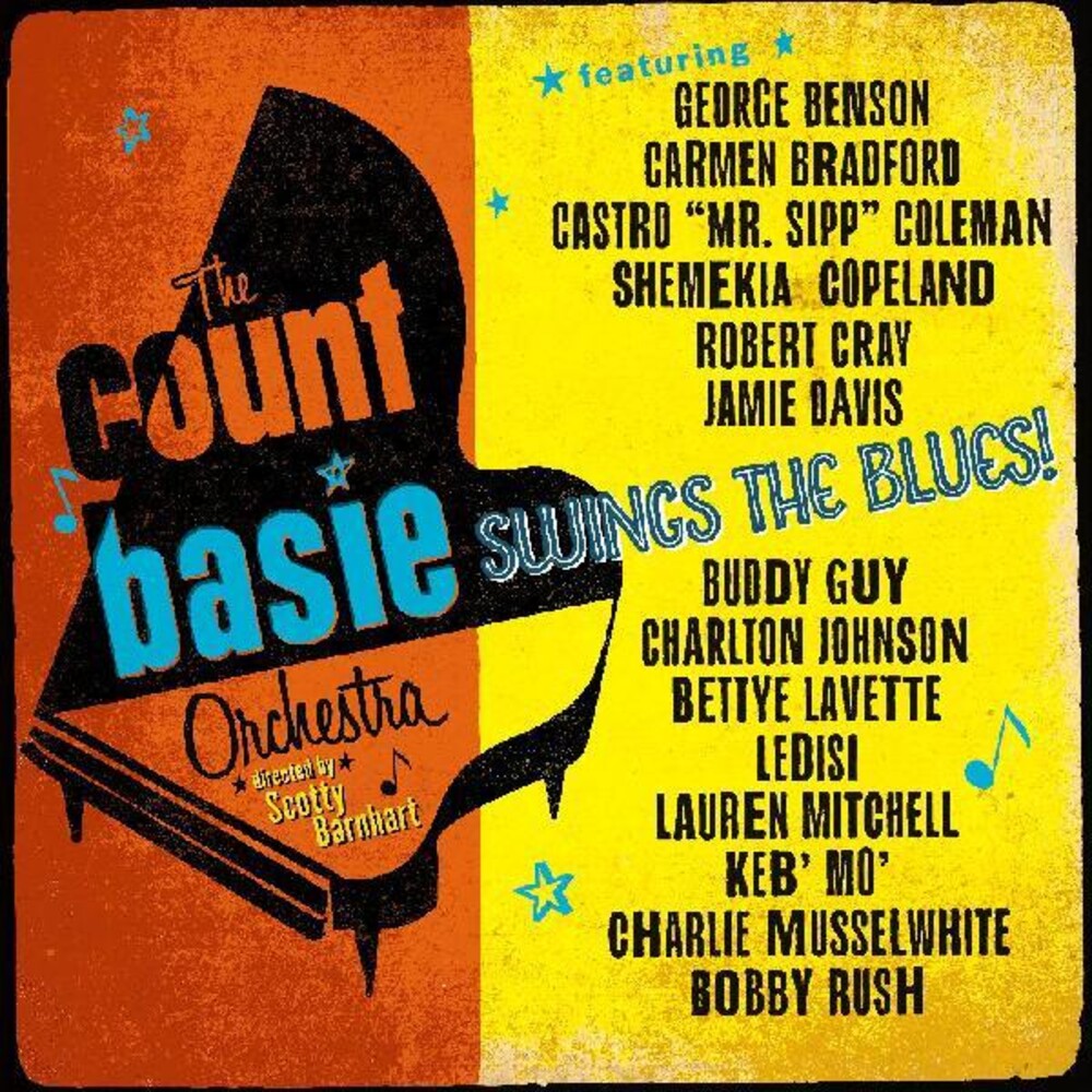 Count Basie Orchestra – Basie Swings The Blues (Blue, Clear LP Vinyl)