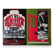 Country Joe & The Fish, Led Zeppelin, Taj Mahal, Grateful Dead, Blood, Sweat & Tears, Spirit – The Fillmore West, San Francisco (Jan 2–4, 9–11, 1969) by Randy Tuten, D. Bread & Peter Pynchon (Uncut Postcard)