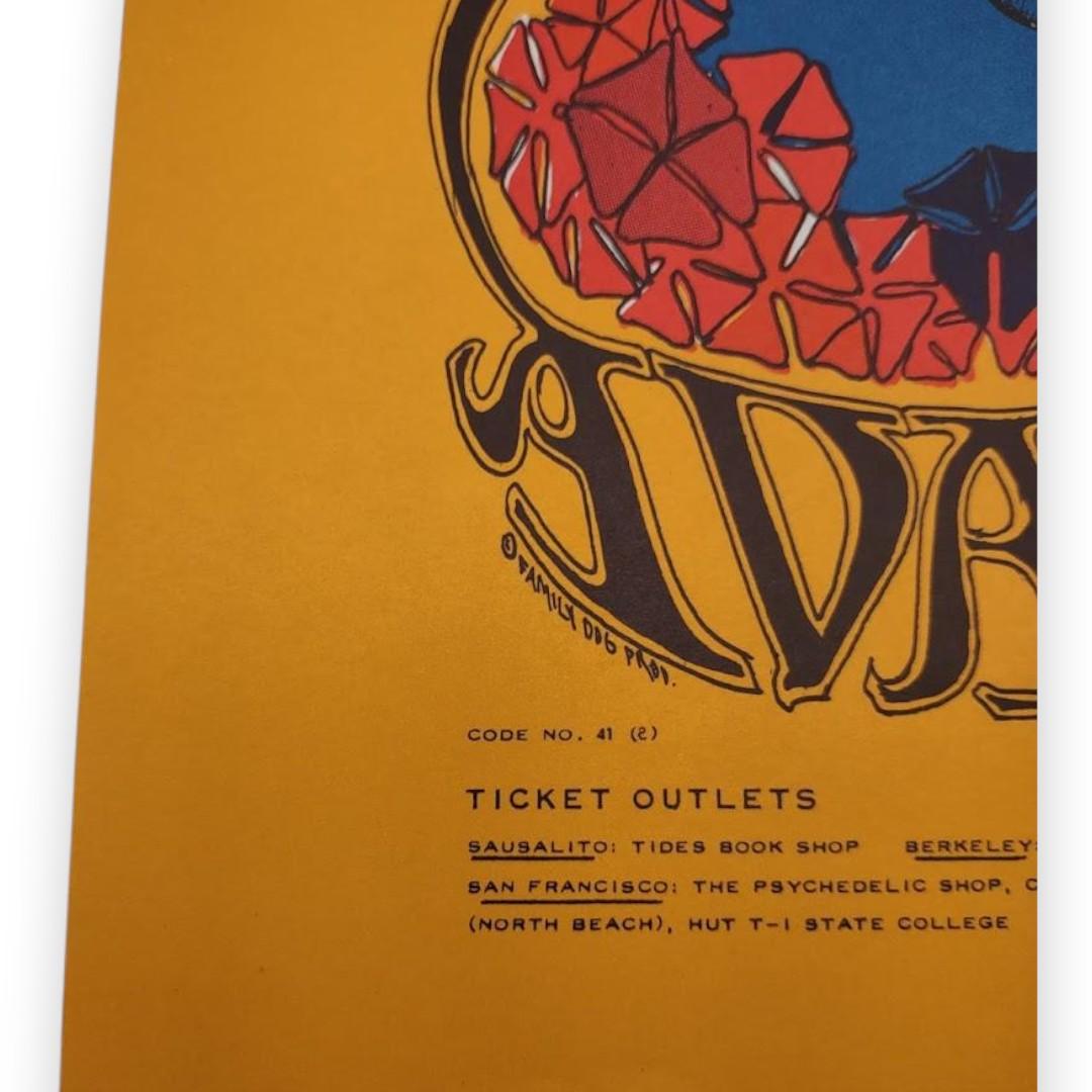 Country Joe & The Fish, Moby Grape – The Avalon Ballroom, San Francisco (Dec 30–31, 1966) by Stanley Mouse & Alton Kelley