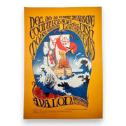 Country Joe & The Fish, Moby Grape – The Avalon Ballroom, San Francisco (Dec 30–31, 1966) by Stanley Mouse & Alton Kelley