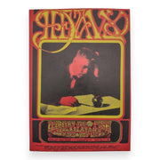 Country Joe & The Fish, The Charlatans – The Avalon Ballroom, San Francisco (Jan 26–28, 1968) by Stanley Mouse & Alton Kelley (Postcard)