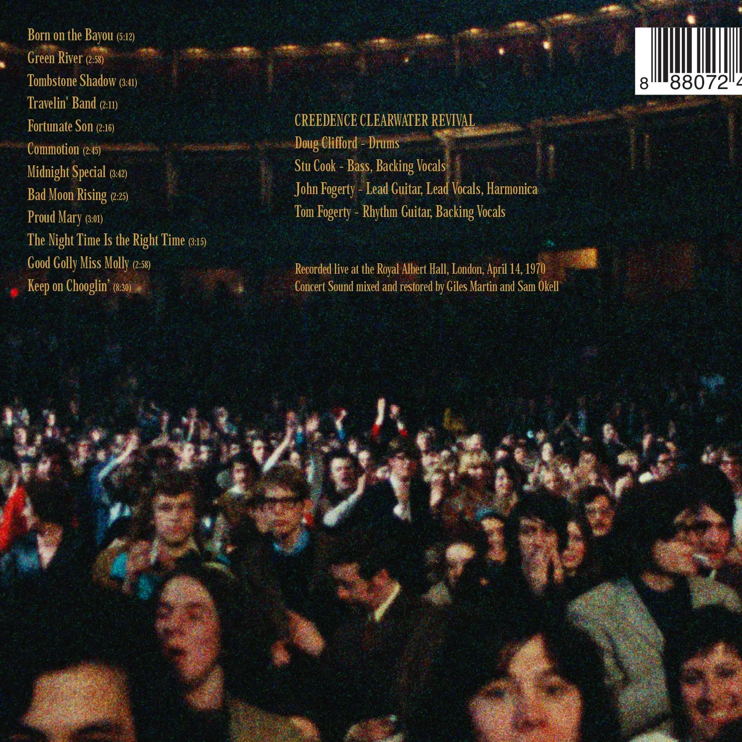 Creedence Clearwater Revival – At the Royal Albert Hall (LP Vinyl)