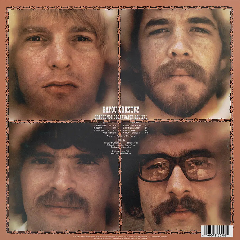 Creedence Clearwater Revival – Bayou Country (Tangerine LP Vinyl)