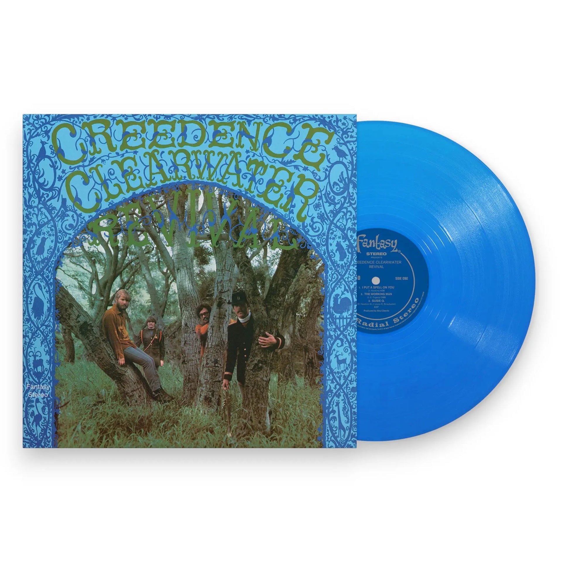 Creedence Clearwater Revival – Creedence Clearwater Revival (Sky Blue LP Vinyl) - Front