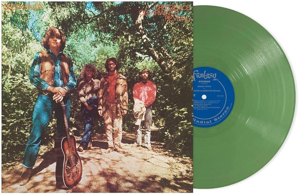 Creedence Clearwater Revival – Green River (Remastered 2025) - (opaque olive green LP Vinyl)