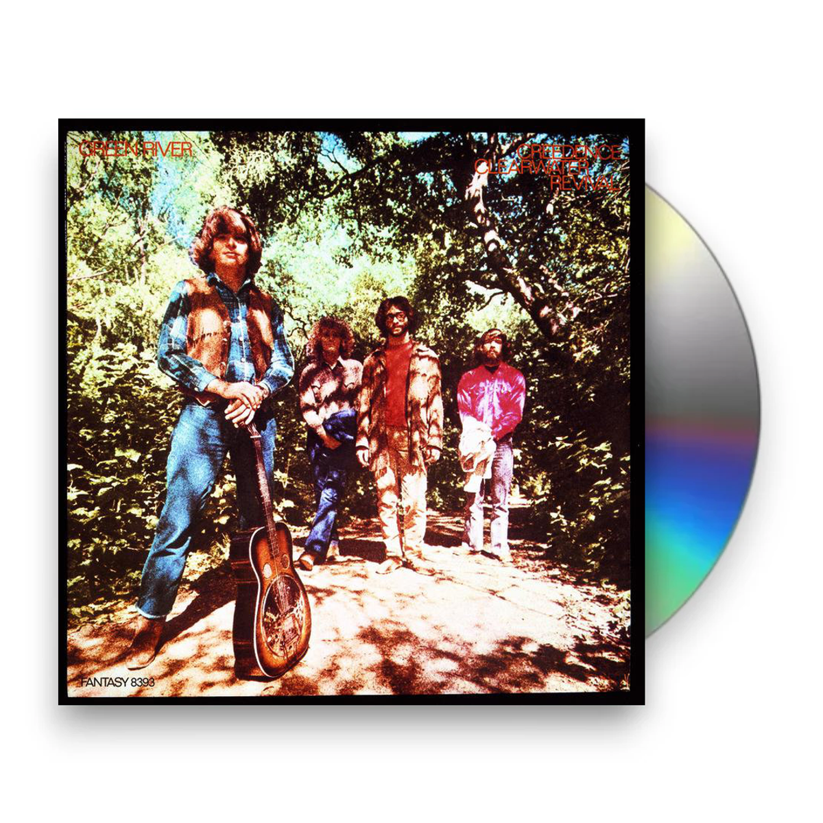 Creedence Clearwater Revival – Green River (Remastered, Bonus Tracks, Digipak CD) - Front