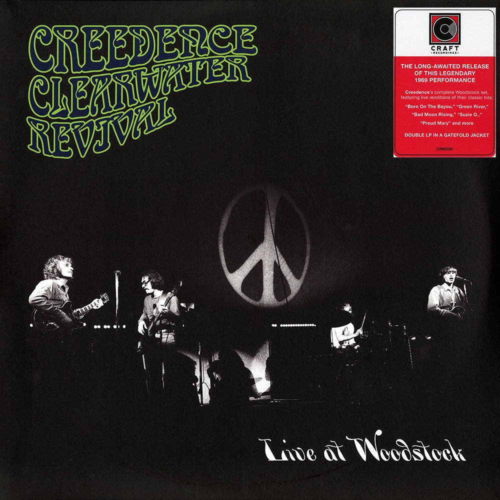 Creedence Clearwater Revival – Live At Woodstock (2-LP Vinyl) - Back