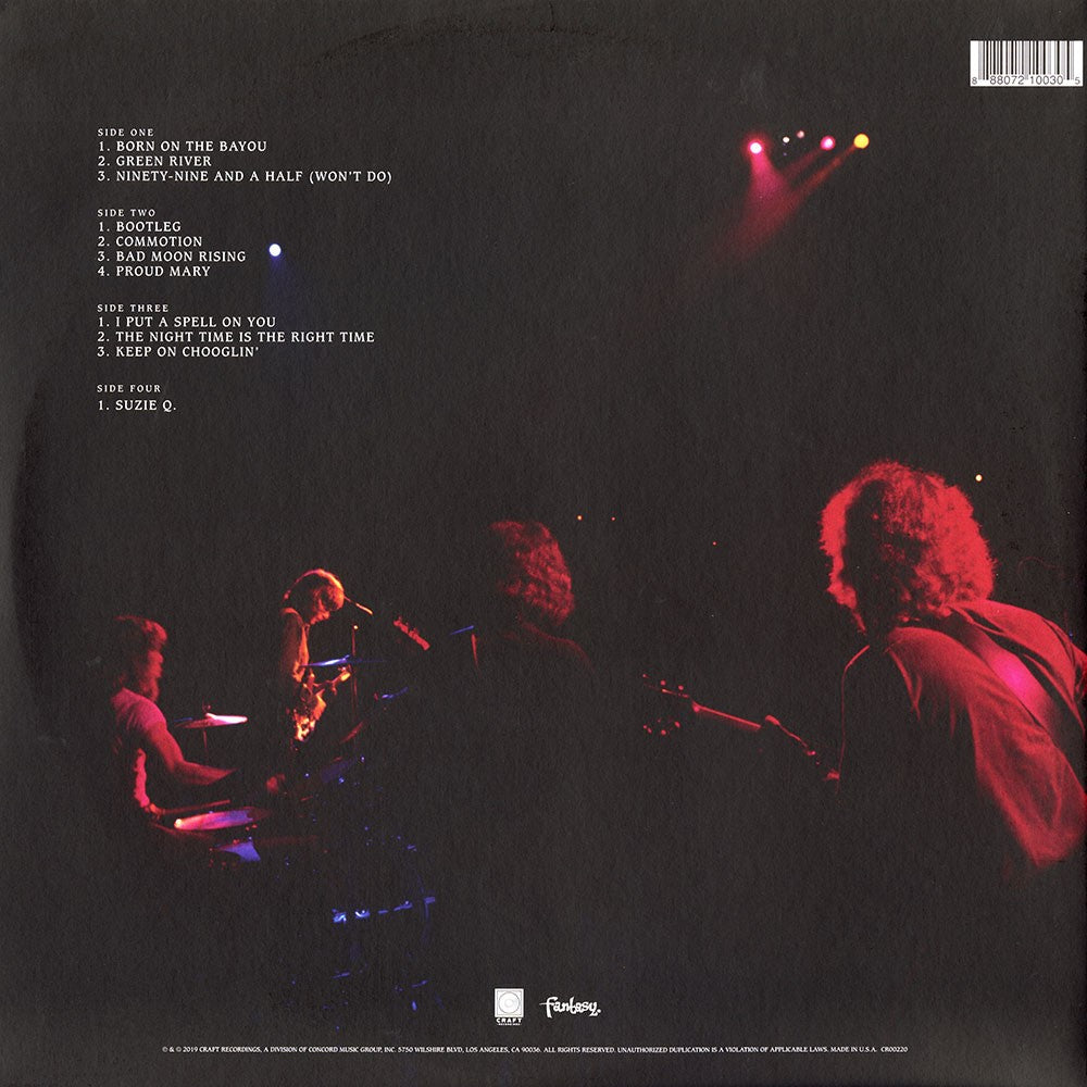 Creedence Clearwater Revival – Live At Woodstock (2-LP Vinyl) - Detail