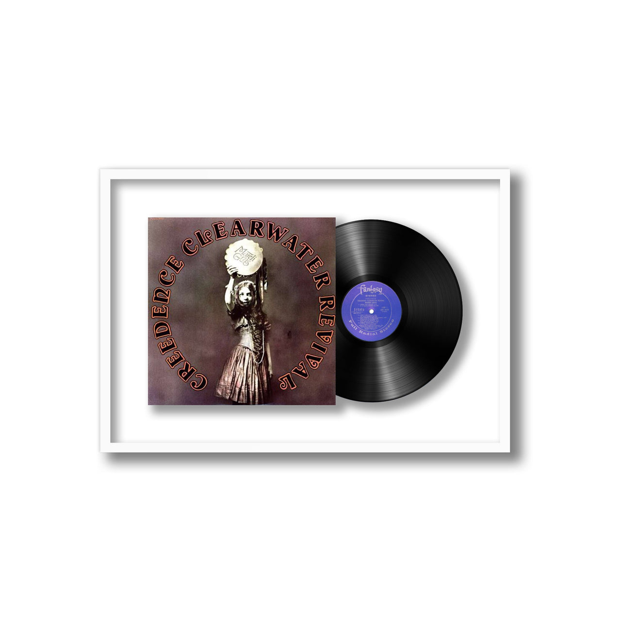 Creedence Clearwater Revival - Mardi Gras (Framed Vinyl)