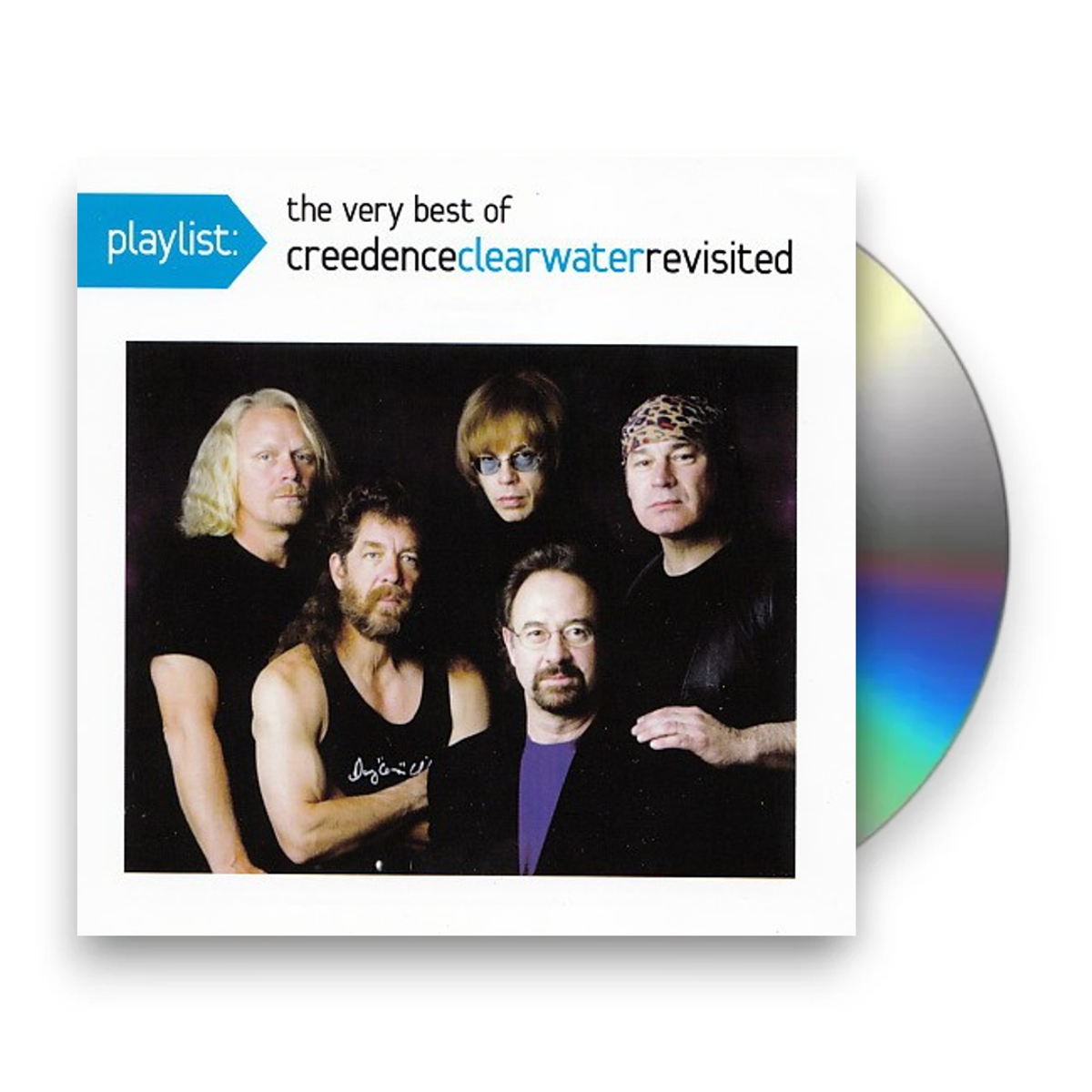 Creedence Clearwater Revival – Playlist: The Very Best Of Creedence Clearwater Revisited (CD) - Front