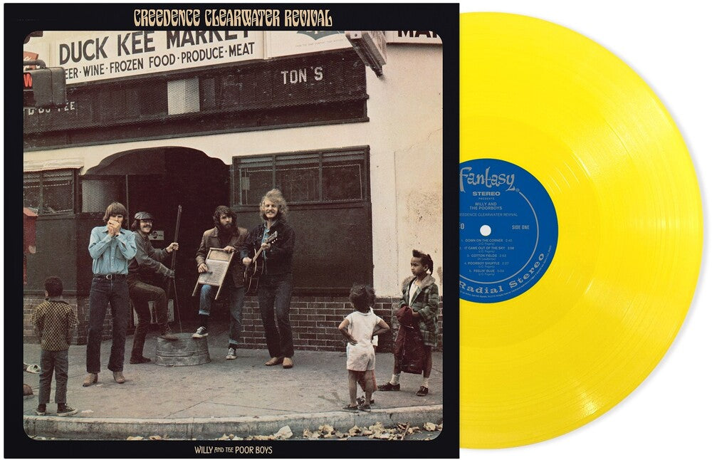 Creedence Clearwater Revival – Willy And The Poor Boys (Opaque Canary Yellow LP Vinyl)