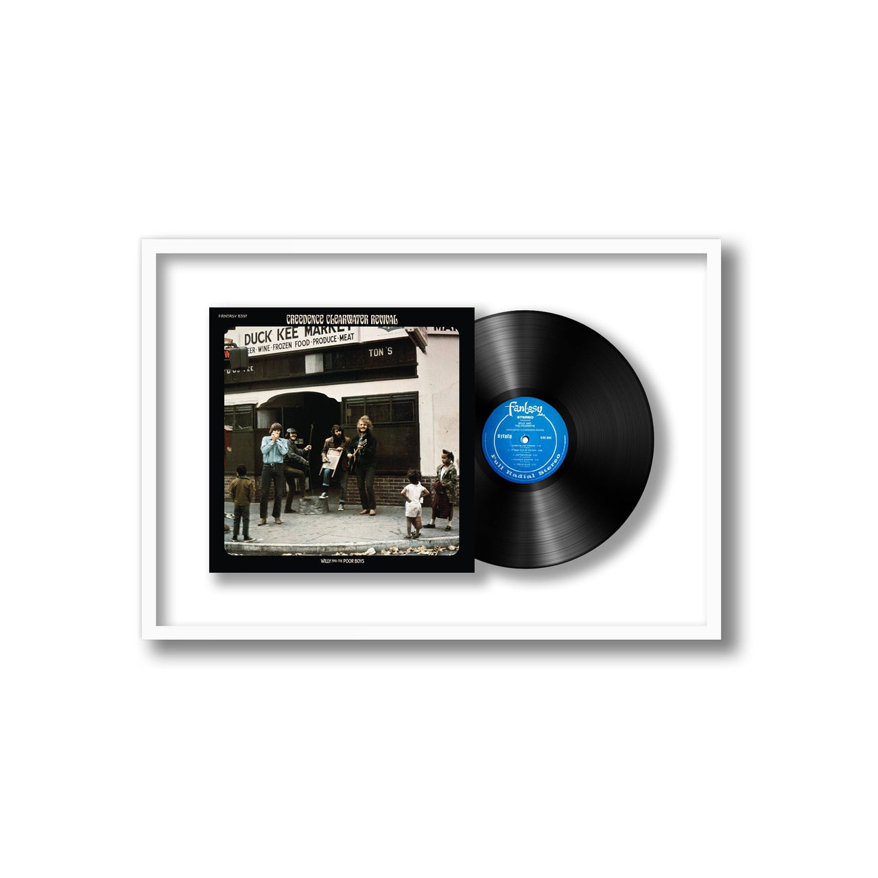Creedence Clearwater Revival - Willy and The Poor Boys (Framed Vinyl)