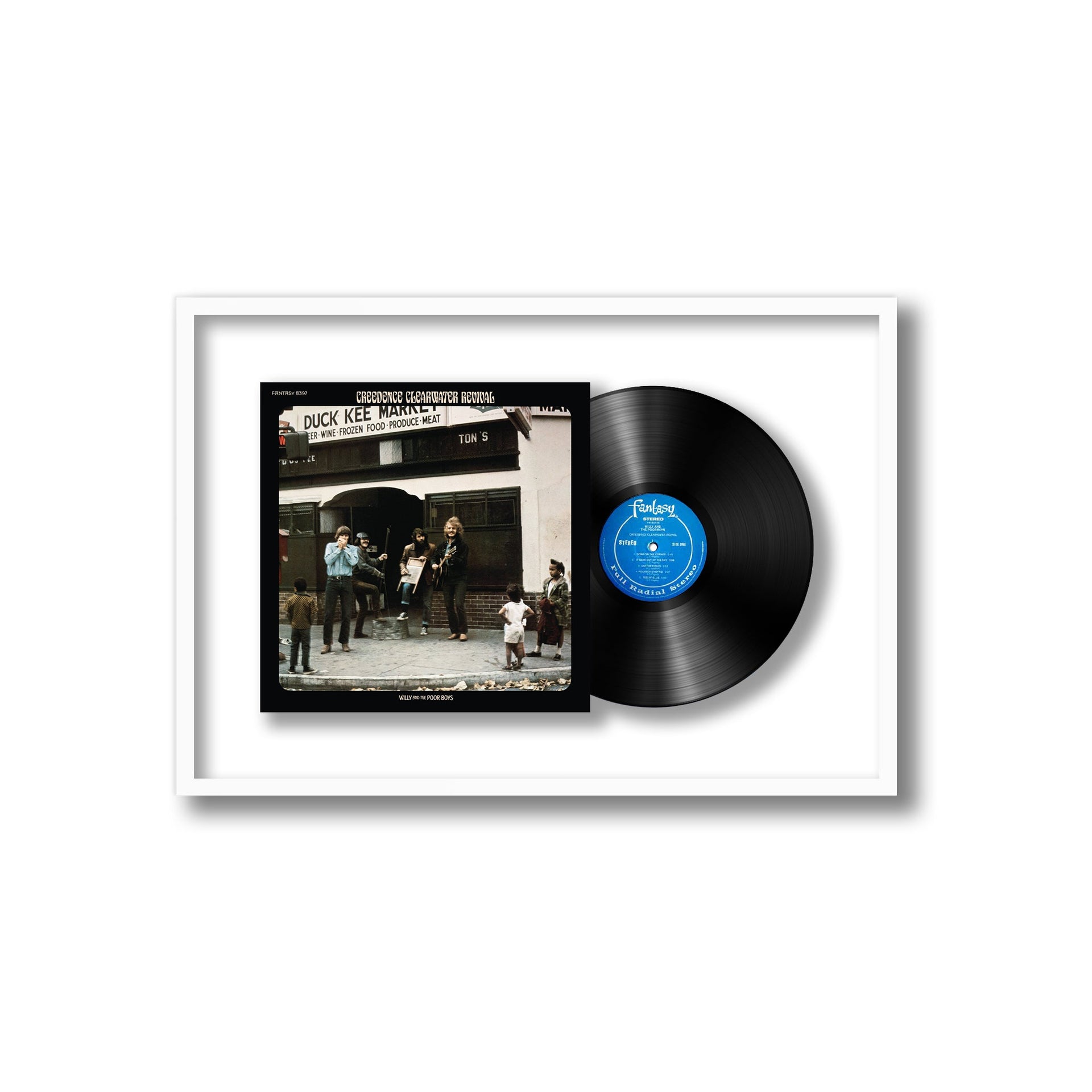 Creedence Clearwater Revival - Willy and The Poor Boys (Framed Vinyl)