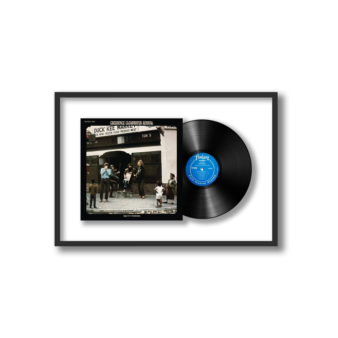 Creedence Clearwater Revival - Willy and The Poor Boys (Framed Vinyl)