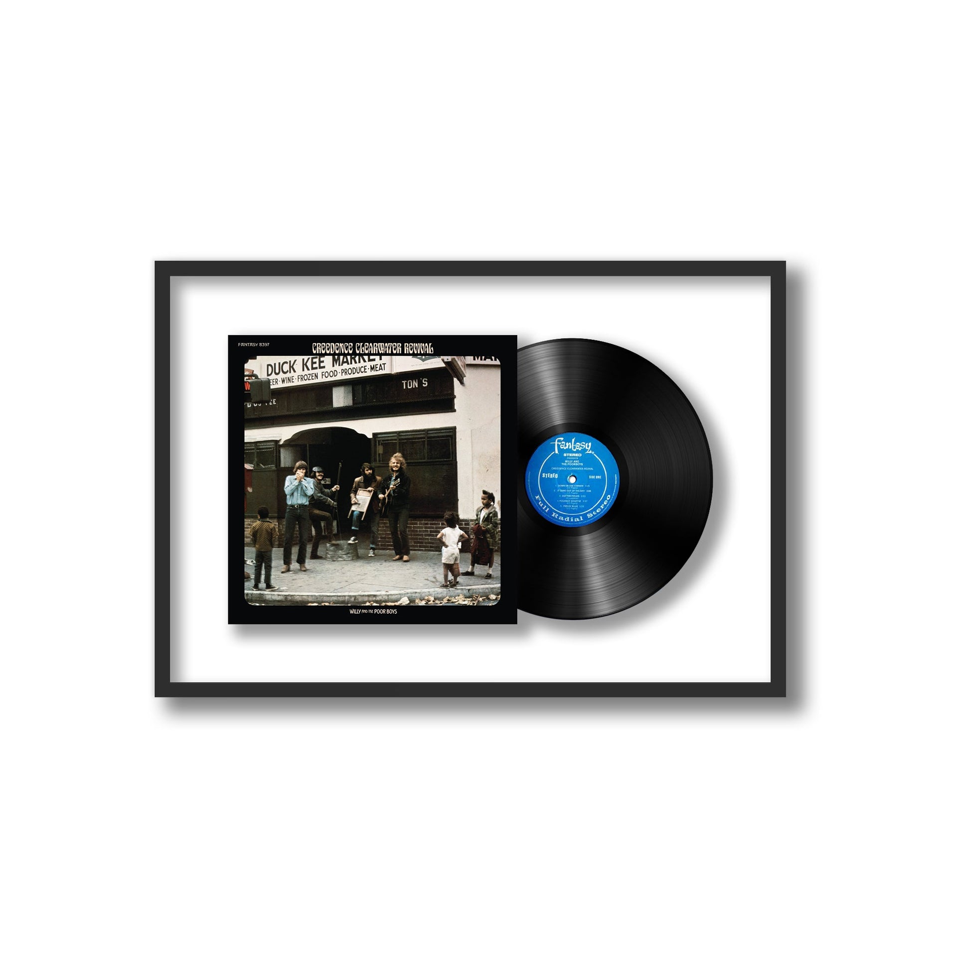 Creedence Clearwater Revival - Willy and The Poor Boys (Framed Vinyl)