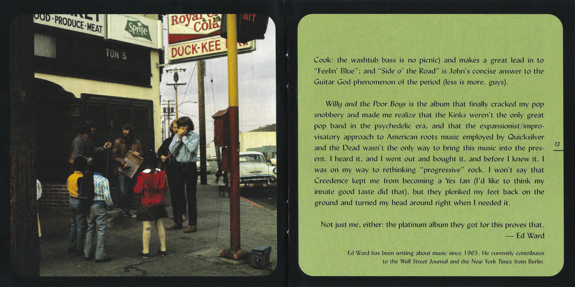 Creedence Clearwater Revival – Willy and The Poor Boys (Remastered, Bonus Tracks, Digipak CD) - Label