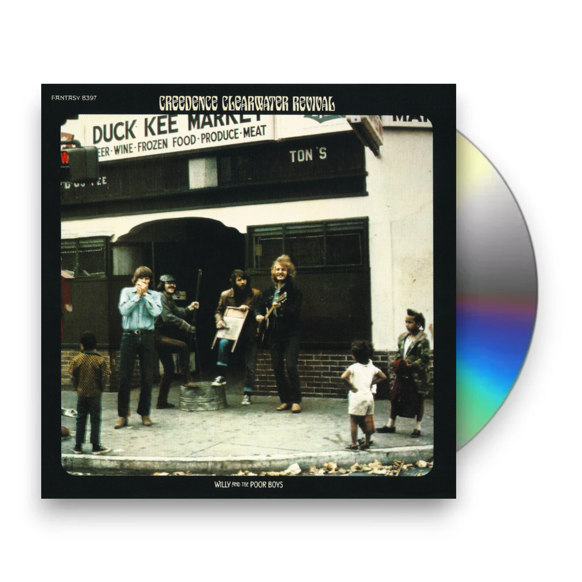 Creedence Clearwater Revival – Willy and The Poor Boys (Remastered, Bonus Tracks, Digipak CD) - Front