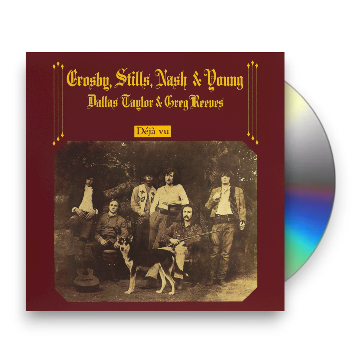 Crosby, Stills, Nash & Young – Deja Vu (Remastered CD) - Front