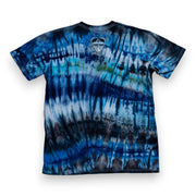 Crying Eye Blue Tie Dye T-Shirt by Oliver Vernon x Rick Griffin - Back