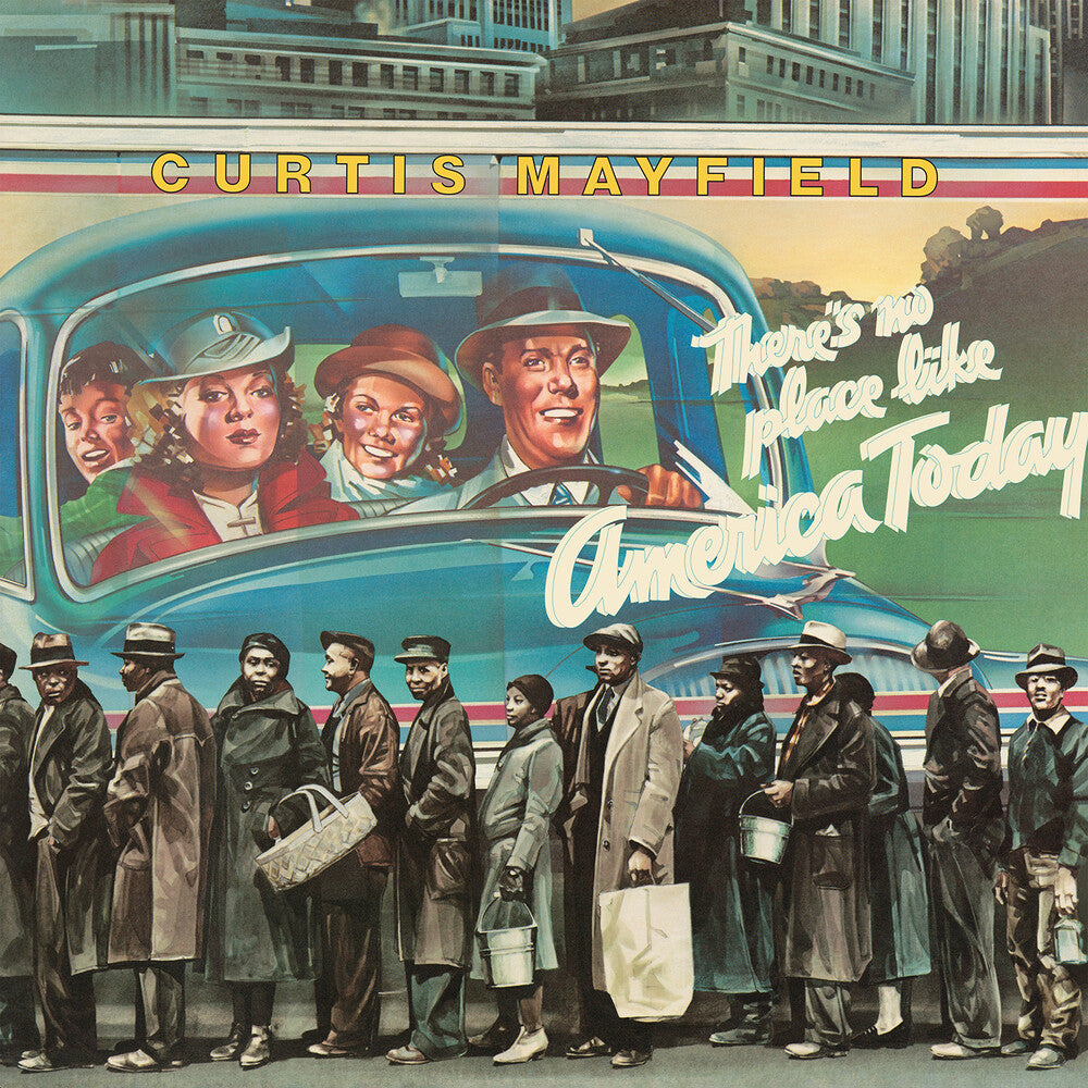 Curtis Mayfield – There's No Place Like America (Blue LP Vinyl)