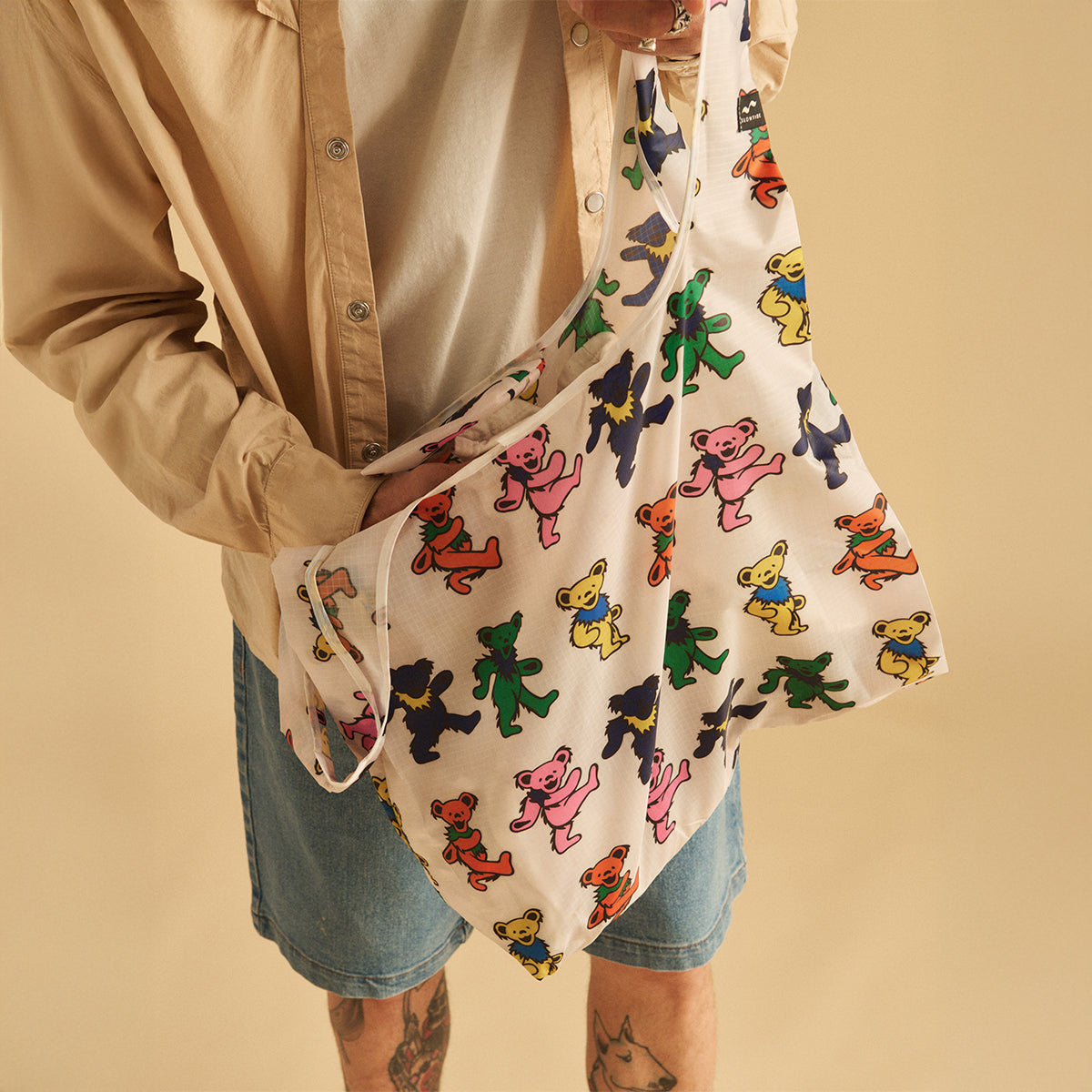 Dancing Bears Reusable Tote | Grateful Dead x Slowtide