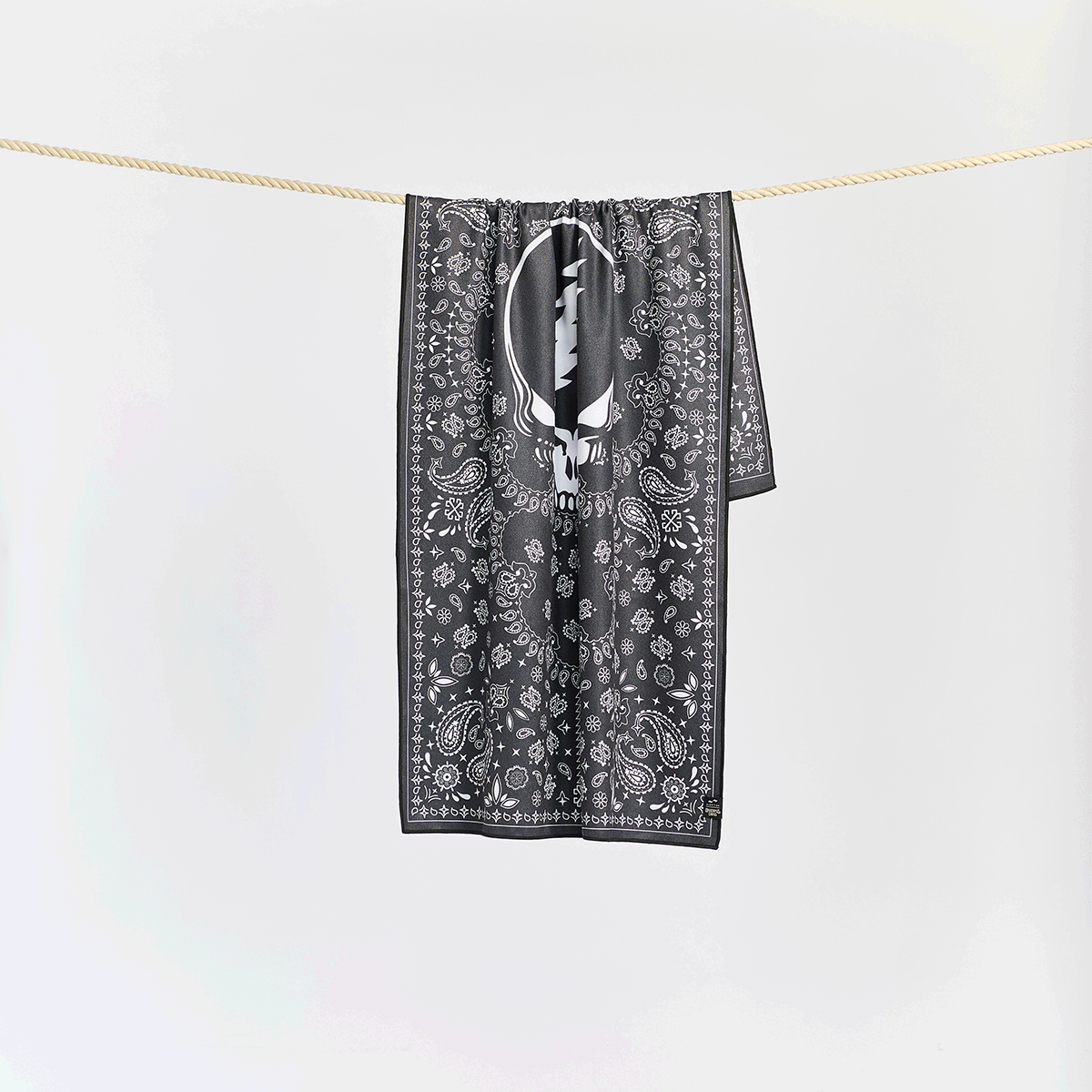Dead Bandana Performance Quick-Dry Travel Towel | Grateful Dead x Slowtide