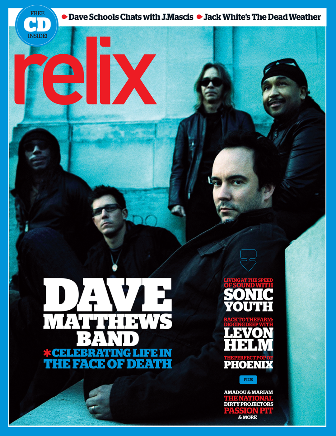 Dave Matthews Band - July 2009 Relix Issue