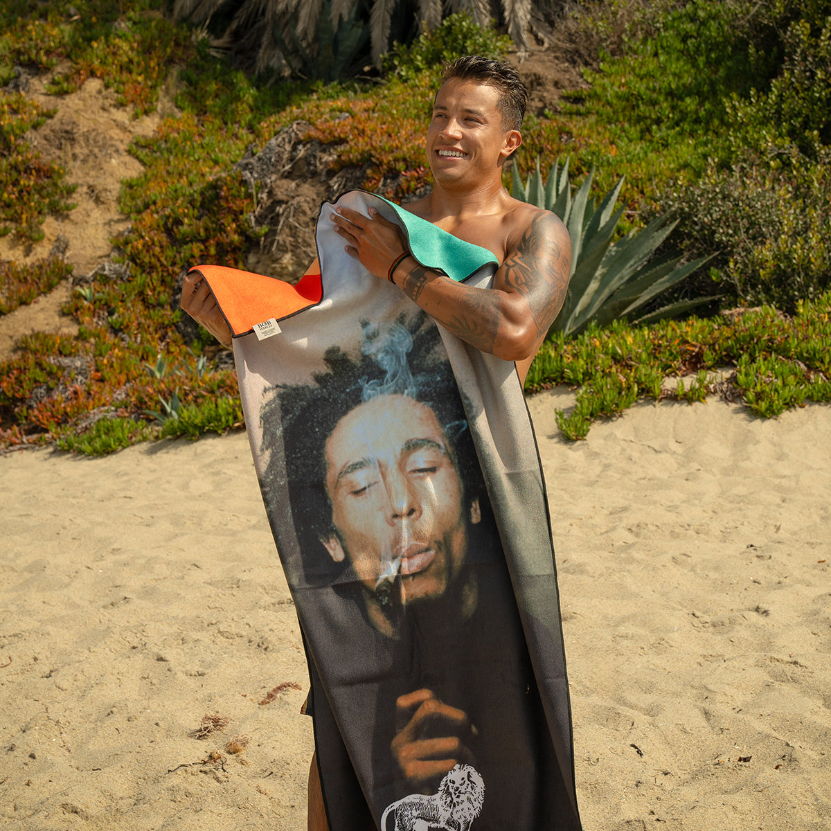 Kaya Performance Quick-Dry Travel Towel | Bob Marley x Slowtide