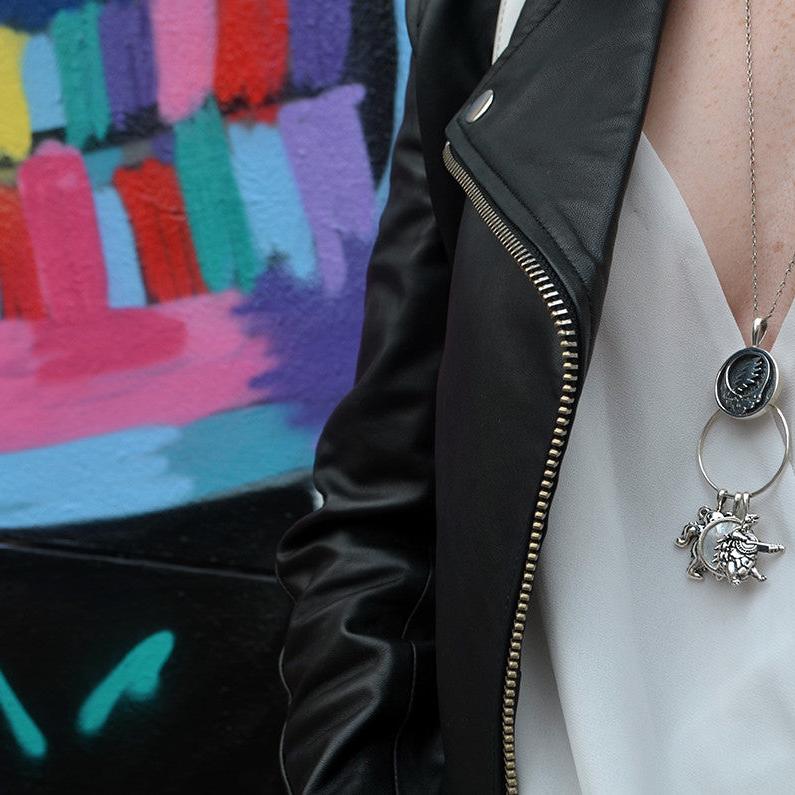 Cornell '77 - Steal Your Face Sterling Silver Charm Catcher