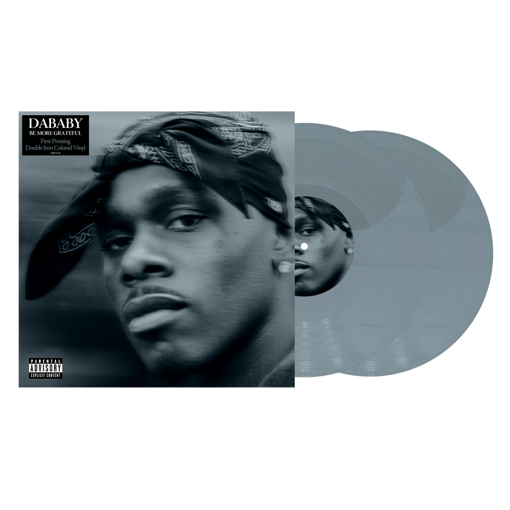 DaBaby – BE MORE GRATEFUL (Iron LP Vinyl)