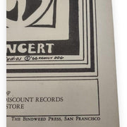 Daily Flash, Country Joe & The Fish – The Avalon Ballroom, San Francisco (Oct 20–21, 1966) by Stanley Mouse & Alton Kelley