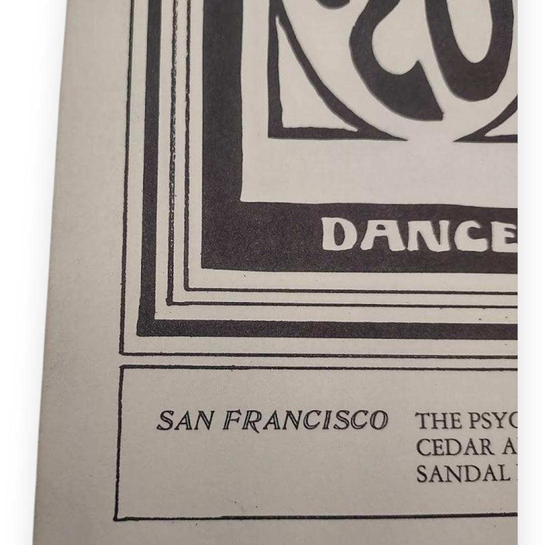 Daily Flash, Country Joe & The Fish – The Avalon Ballroom, San Francisco (Oct 20–21, 1966) by Stanley Mouse & Alton Kelley