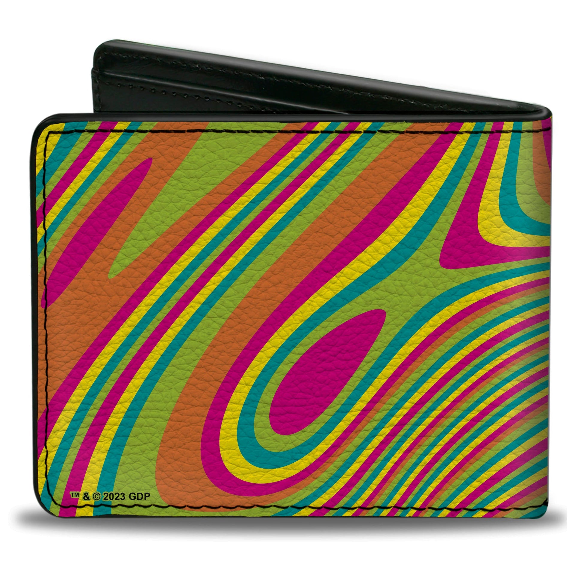 Dancing Bear Bi-Fold Wallet | Tie Dye Swirl