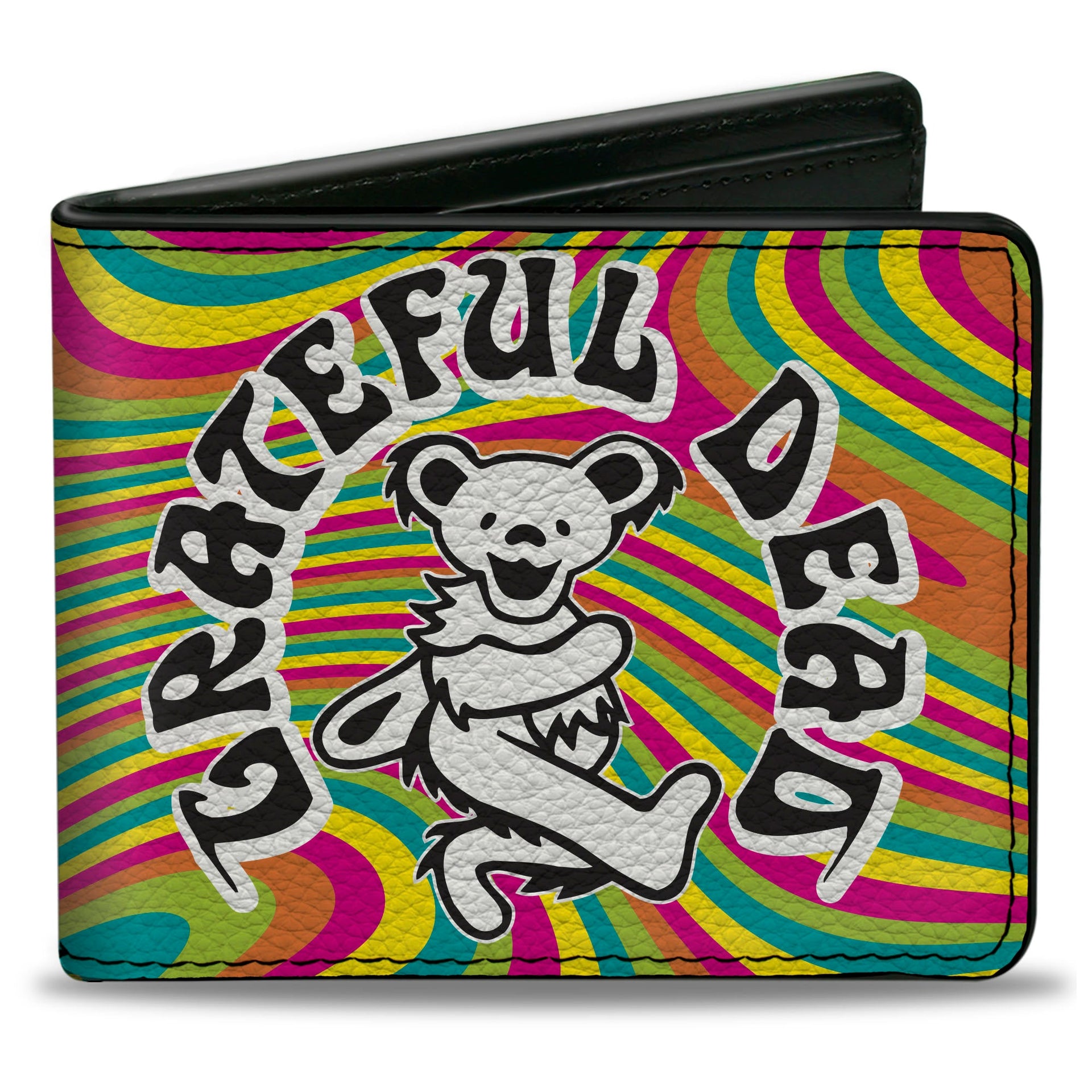 Dancing Bear Bi-Fold Wallet | Tie Dye Swirl