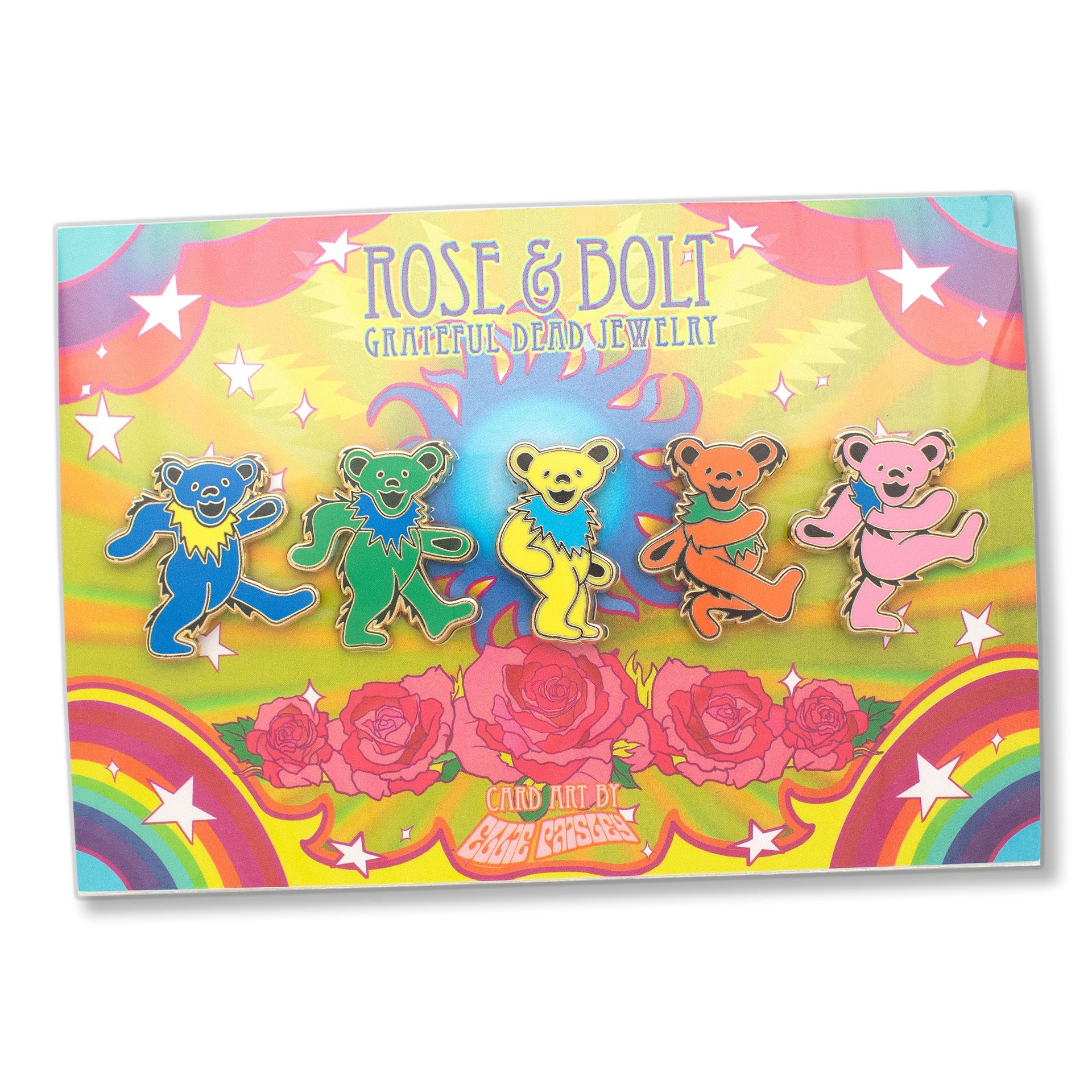 Dancing Bear Pin Set