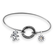 Grateful Dead Dancing Bear Tension Sterling Silver Bracelet
