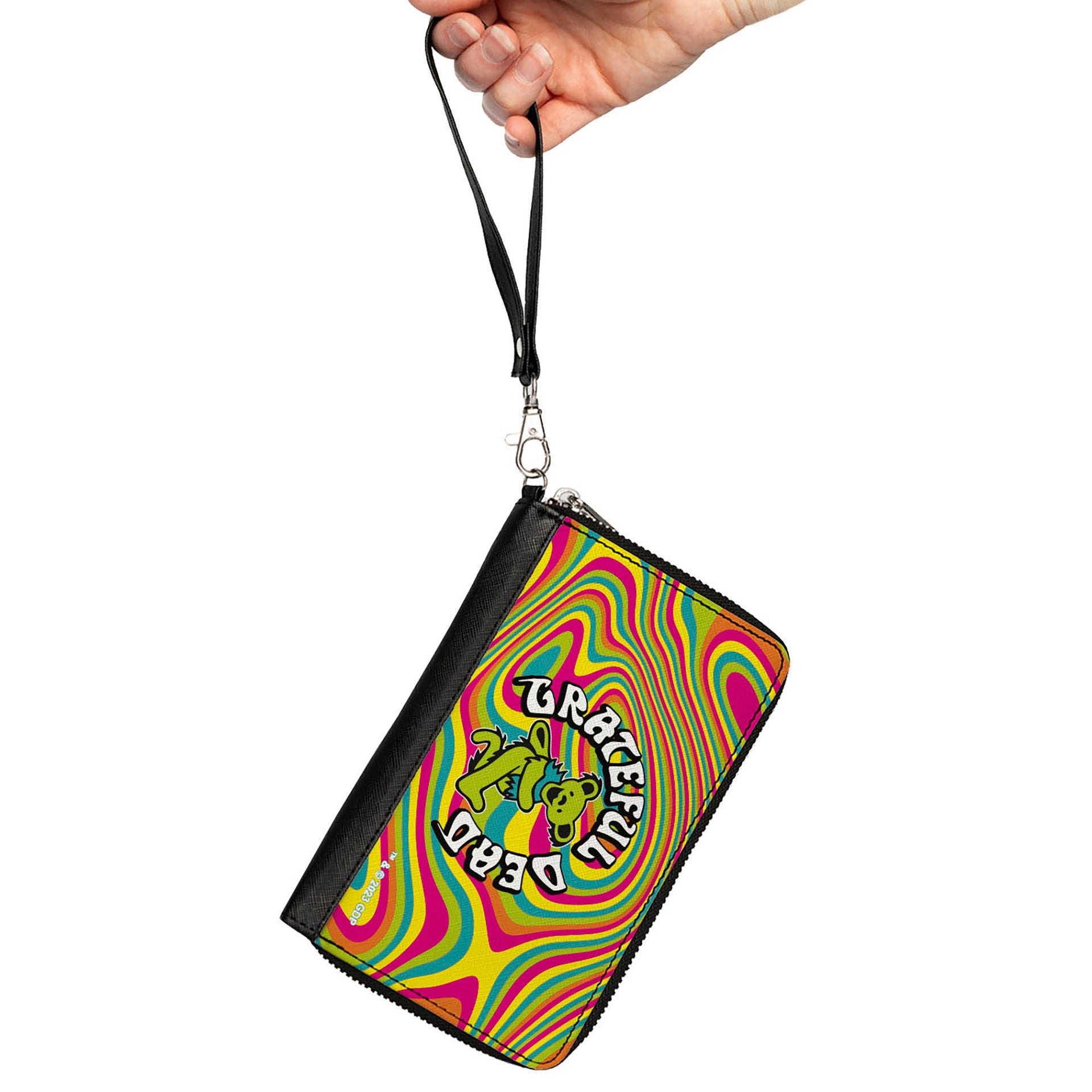 Dancing Bear Zipper Wallet | Swirl