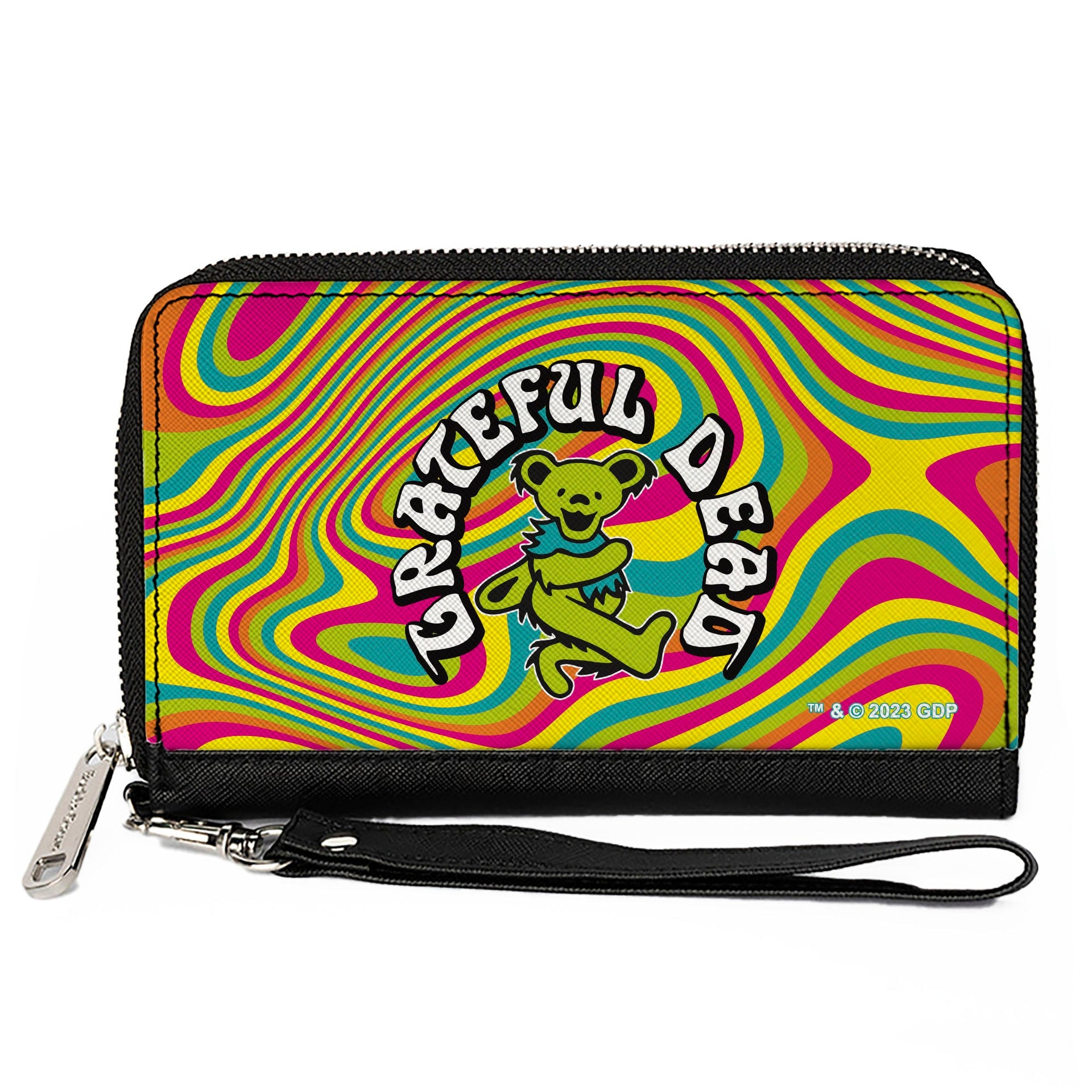 Dancing Bear Zipper Wallet | Swirl