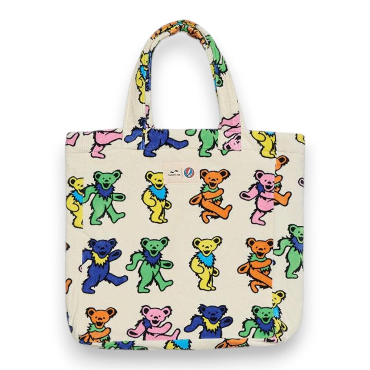 Dancing Bears Terry Tote | Grateful Dead x Slowtide