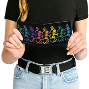 Dancing Skeletons Bi-Fold Wallet | Black