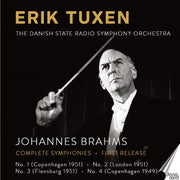 Danish State Radio Symphony Orchestra – Johannes Brahms: Syms 1-4 - Erik Tuxen (CD)