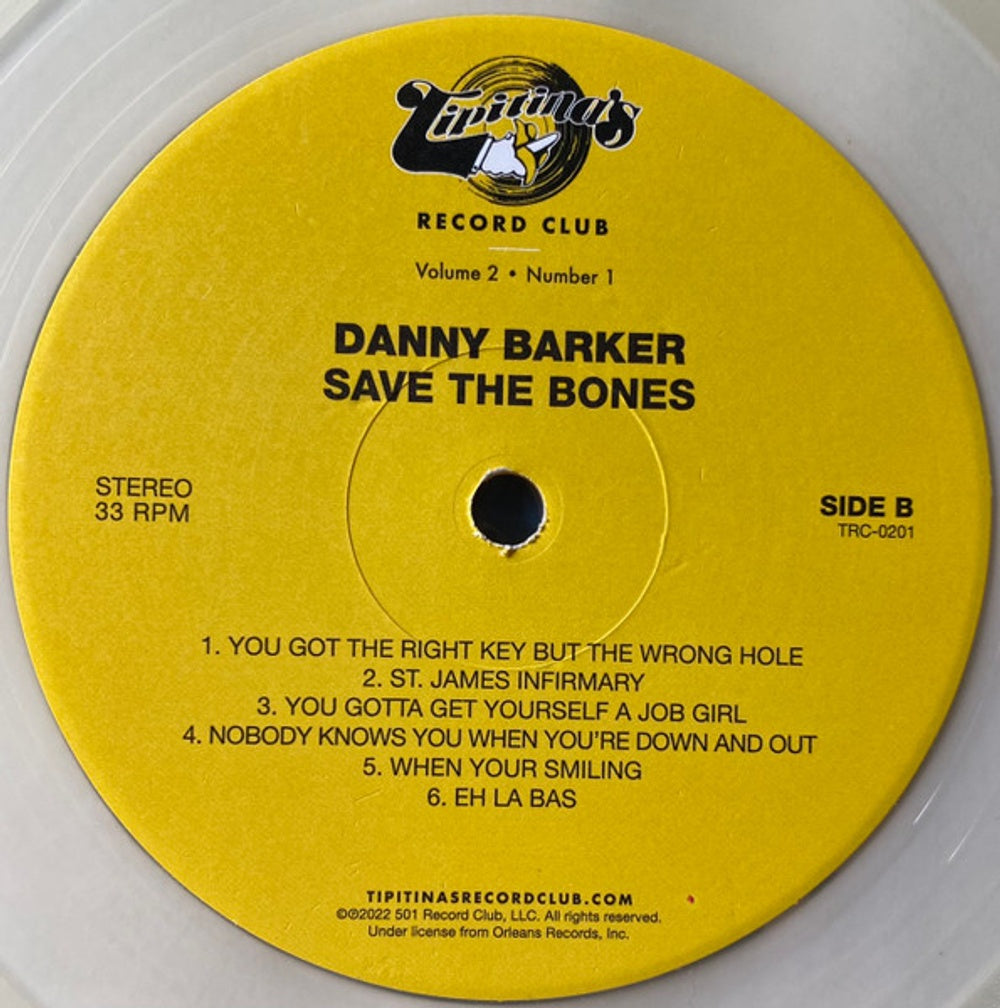 Danny Barker – Save The Bones (LP Vinyl)