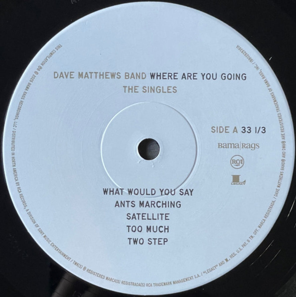 Dave Matthews Band – Where Are You Going: The Singles (2-LP Vinyl)