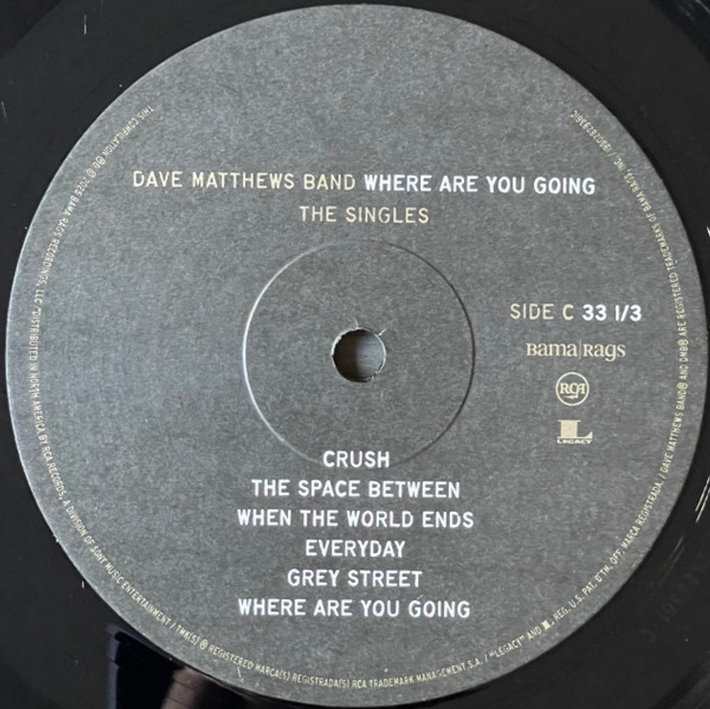 Dave Matthews Band – Where Are You Going: The Singles (2-LP Vinyl)