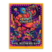 Dave Matthews - Hollywood Bowl 2022 Purple Variant Poster by Munk One