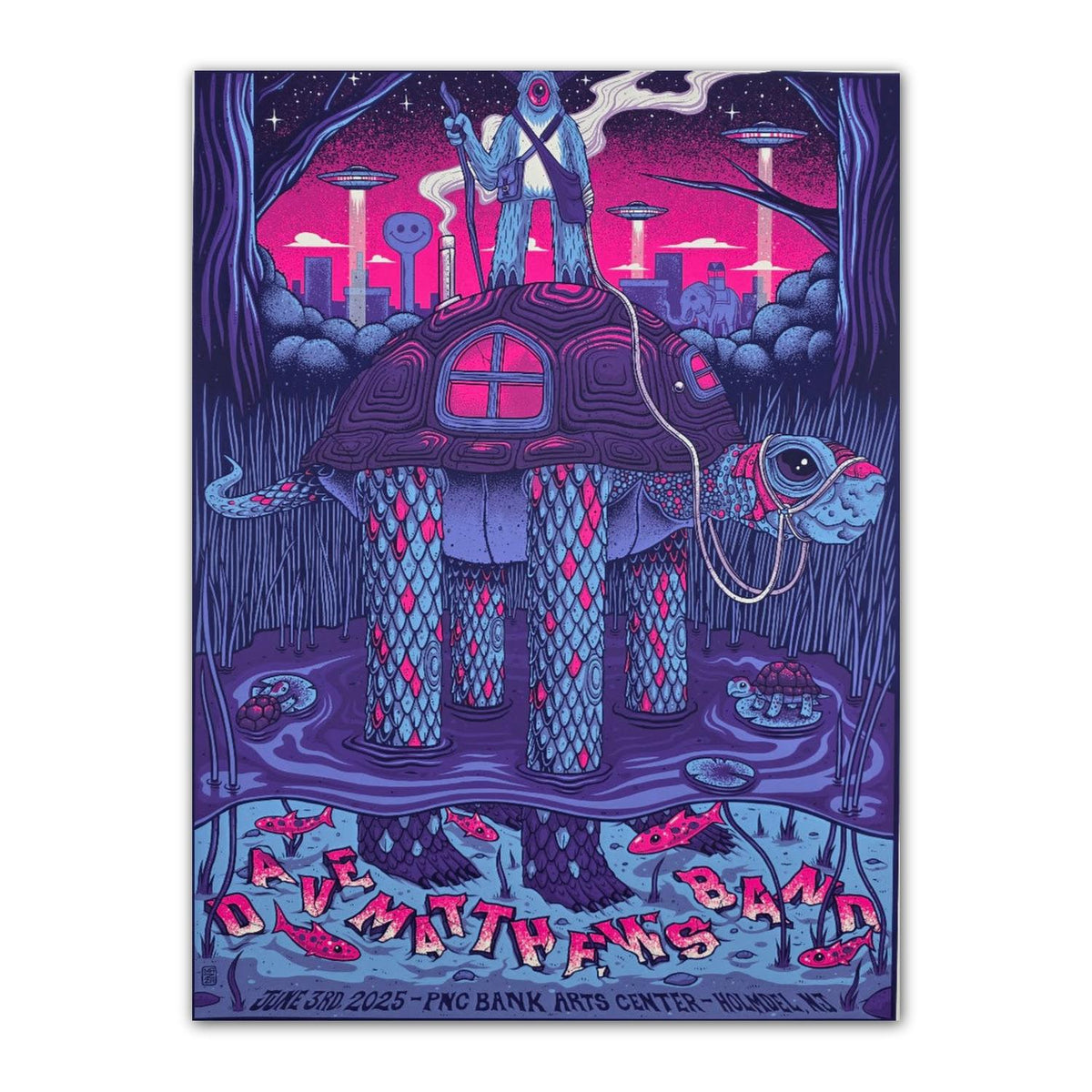 Dave Matthews - Holmdel, NJ 2025 Poster by Mazza