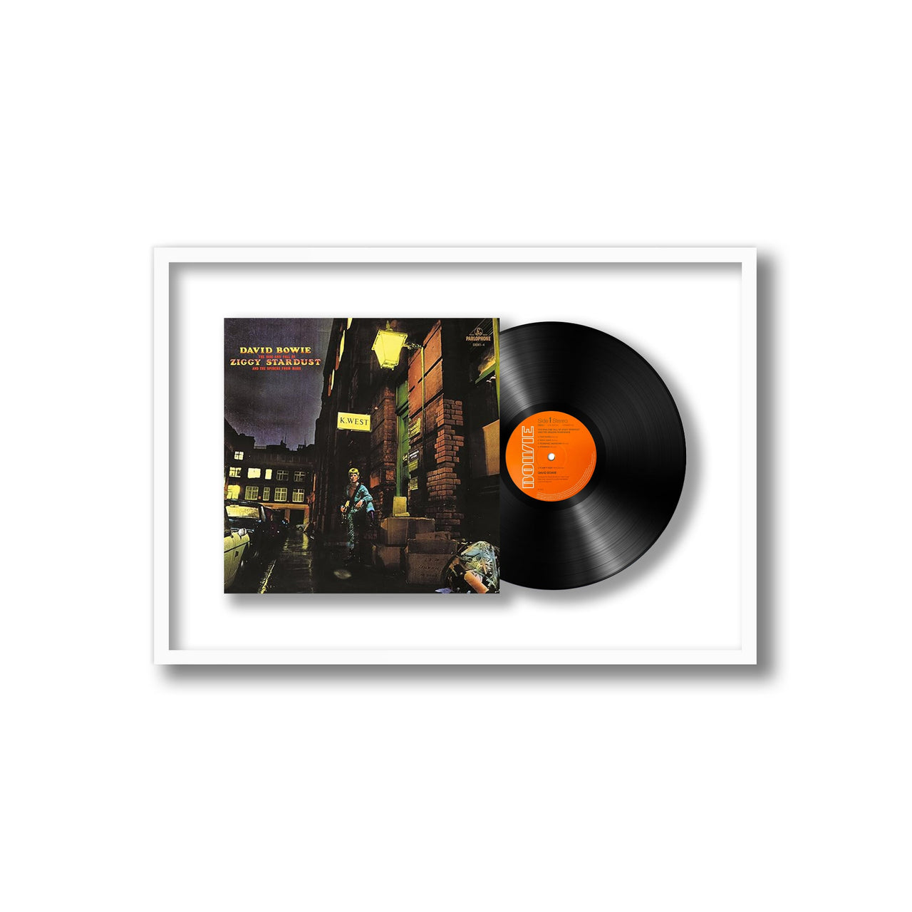 David Bowie - The Rise and Fall of Ziggy Stardust and the Spiders from Mars (Framed Vinyl)
