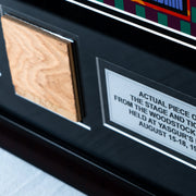 David Byrd (Signed) | Framed Woodstock Stage and Original Ticket