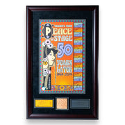David Byrd (Signed) | Framed Woodstock Stage and Original Ticket