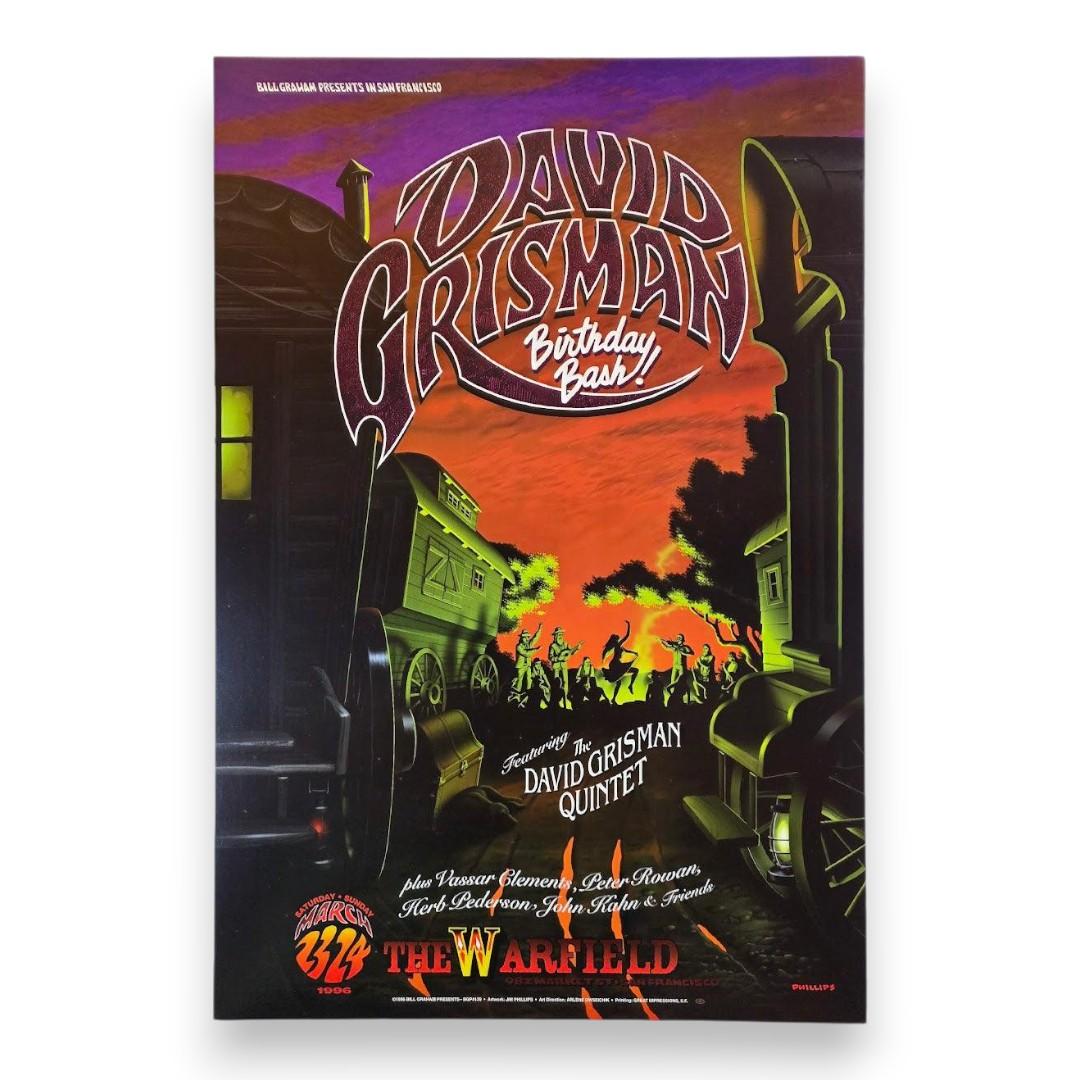 David Grisman – The Warfield, San Francisco (Mar 23–24, 1996) by Jim Phillips